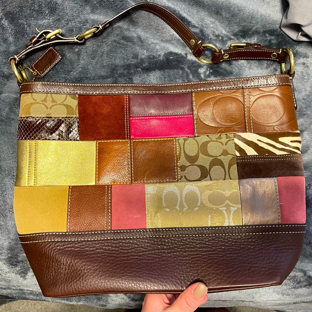 Coach Signature Patch Bag